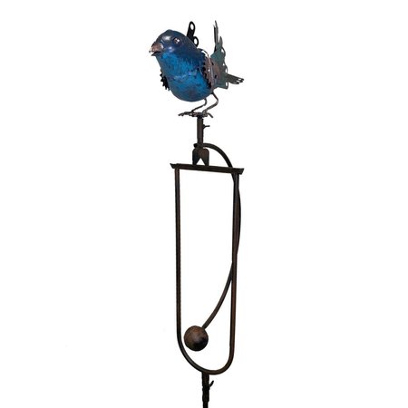 ESSCHERT DESIGN Steampunk Bird in Flight Rocker ZYCT816